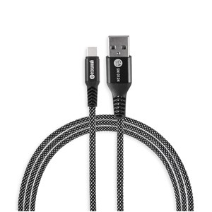 Przewód USB 2.0 typ C - typ A (1,3 m) Nylon48 (cz)