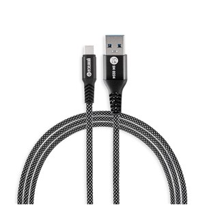 Przewód USB 3.2 typ C - typ A (1,3 m) Nylon48 (cz)
