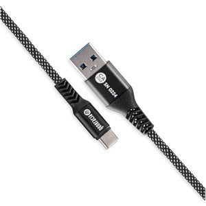 Przewód USB 3.2 typ C - typ A (1,3 m) Nylon48 (cz)